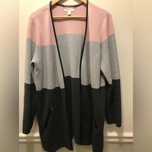 Charter Club Color Block Sweater